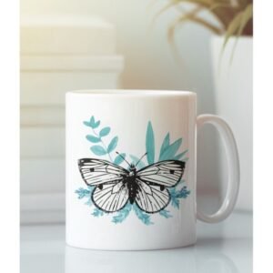 Caneca personalizada, Alça branca